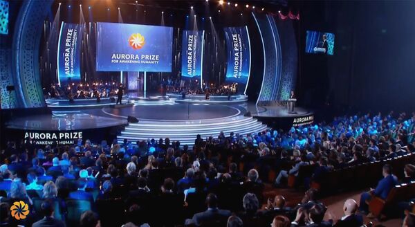 Церемония вручения Aurora Prize Церемония вручения Aurora Prize - Sputnik Армения