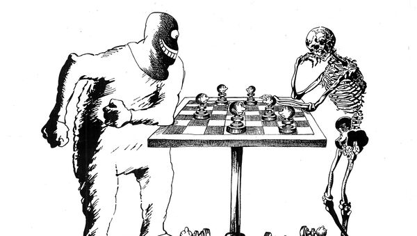 Карикатура. Шахматы - Sputnik Армения