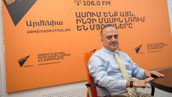 Александр Базарчян в гостях у радио Sputnik Армения - Sputnik Արմենիա