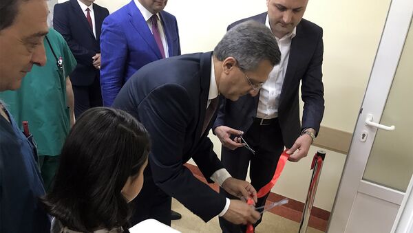 Открытие нового отделения для новорожденных в больничном комплексе Мурацан - Sputnik Армения