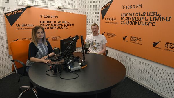 Ян Лиходиевский в гостях у радио Sputnik Армения - Sputnik Армения