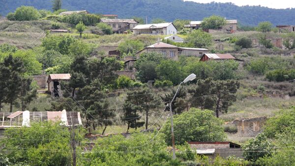 Разрушения в Селе Талыш, Нагорный Карабах - Sputnik Արմենիա