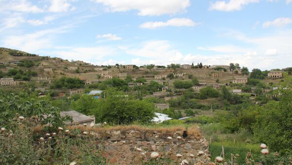 Разрушения в Селе Талыш, Нагорный Карабах - Sputnik Армения