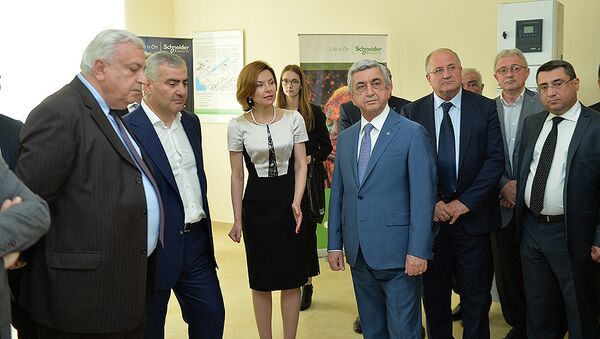 Серж Саргсян посетил Национальный политехнический университет Армении, где присутствовал на торжественной церемонии открытия Центра превосходства - Sputnik Արմենիա