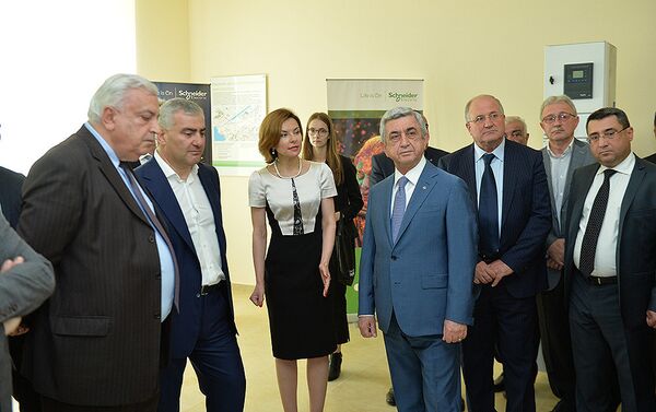 Серж Саргсян посетил Национальный политехнический университет Армении, где присутствовал на торжественной церемонии открытия Центра превосходства - Sputnik Армения