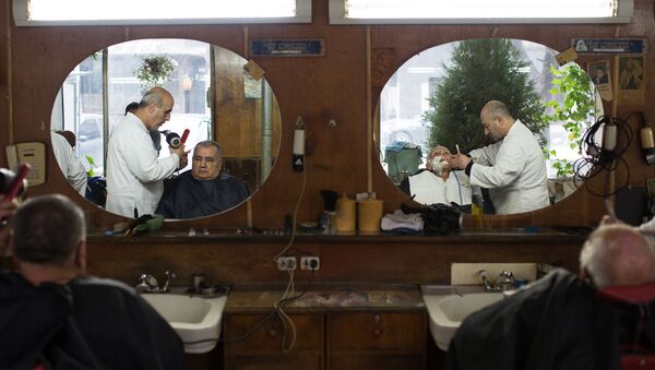 Старейшая парикмахерская в Гюмри - Sputnik Արմենիա