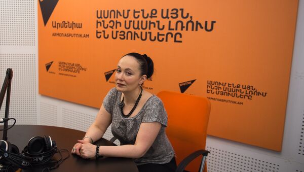 Асмик Абовян в гостях у радио Sputnik Армения - Sputnik Армения