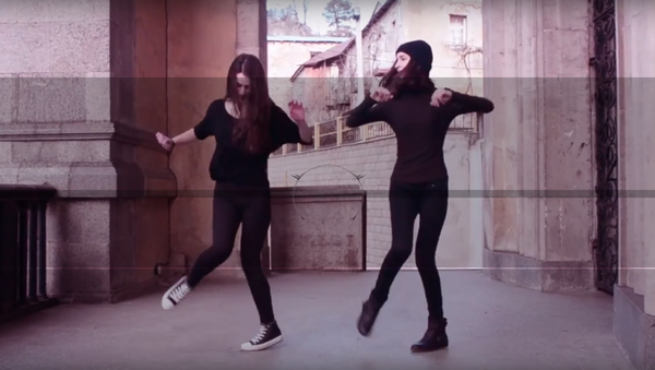Танец Shuffle в исполнении девочек из Чиатуры - Sputnik Армения