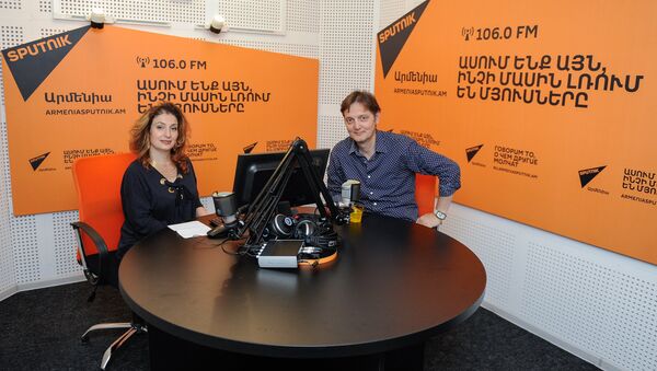 Артур Маратович (Закарян) в гостях у радио Sputnik Армения - Sputnik Արմենիա
