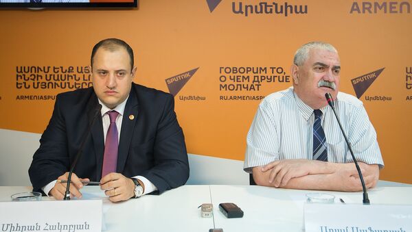 Мигран Акопян и Арам Сафарян - Sputnik Армения