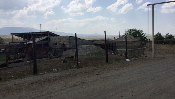 Село Айкадзор на армяно-турецкой границе - Sputnik Армения
