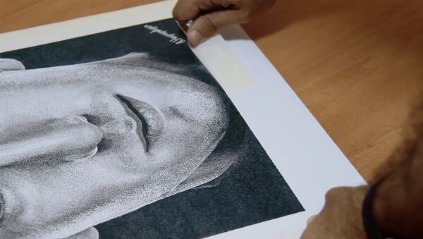 Портрет Генриха Мхитаряна и 4,000,000 точек - Sputnik Армения