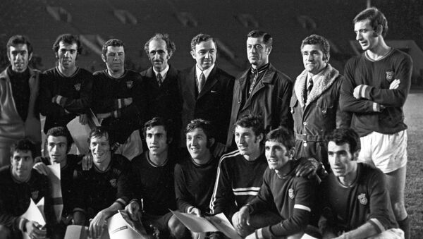 Обладатели Кубка СССР по футболу 1973 года - игроки команды Арарат (Ереван) - Sputnik Армения