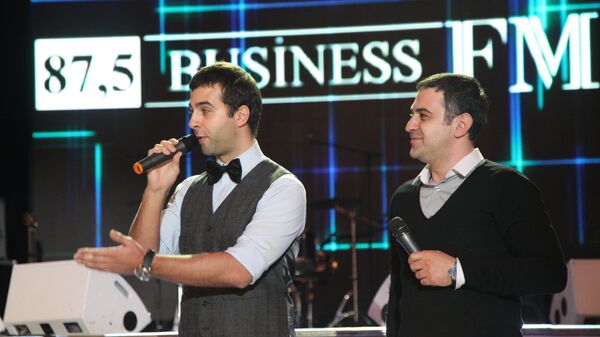 Празднование трехлетия радиостанции Business FM - Sputnik Армения