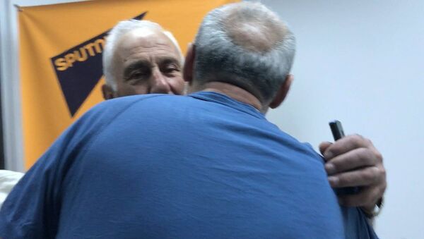 Известный политолог и легендарный футболист встретились в Sputnik Армения - Sputnik Армения