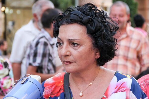 Сюзан Симонян. Акция памяти Сюзан Симонян. Акция памяти - Sputnik Արմենիա