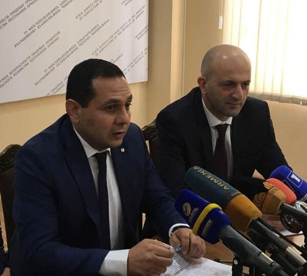 Пресс конференция сотрудников ГСБПП Пресс конференция сотрудников ГСБПП - Sputnik Արմենիա