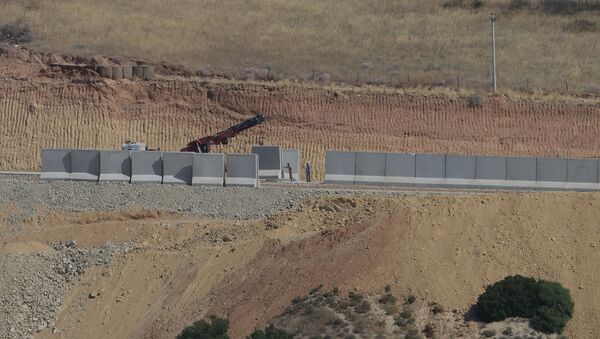 Турция строит стену на границе с Сирией - Sputnik Արմենիա