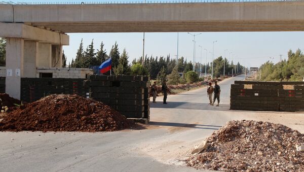Трасса Хомс-Хама в зоне дислокации Хомс - Sputnik Армения