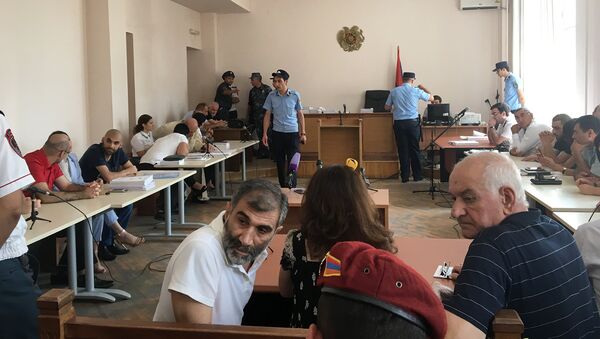 Суд над бывшим замминистра обороны РА Вааном Ширханяном по делу о преступной группировке - Sputnik Армения