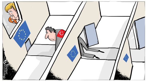 Канцлер Германии Ангела Меркель попытается положить конец переговорам о членстве Турции в ЕС - Sputnik Արմենիա