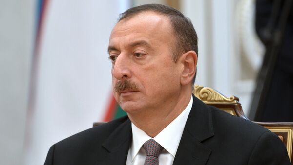 Президент Азербайджана Ильхам Алиев - Sputnik Армения