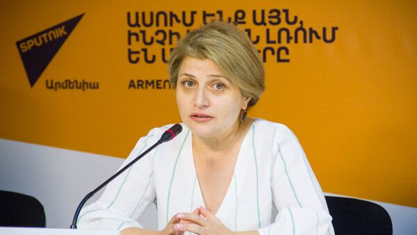 Пресс-конференция: фестивальный туризм в Армении, Нуне Манукян - Sputnik Армения