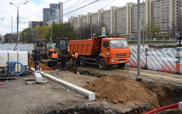 Реконструкция Садового кольца Москвы Реконструкция Садового кольца Москвы - Sputnik Армения