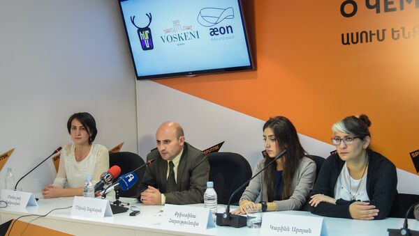 Пресс-конференция к фестивалю по обмену опытом Артак (Платформа) - Sputnik Армения