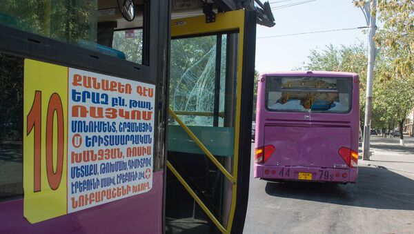 ДТП с участием автобусов в Ереване - Sputnik Армения