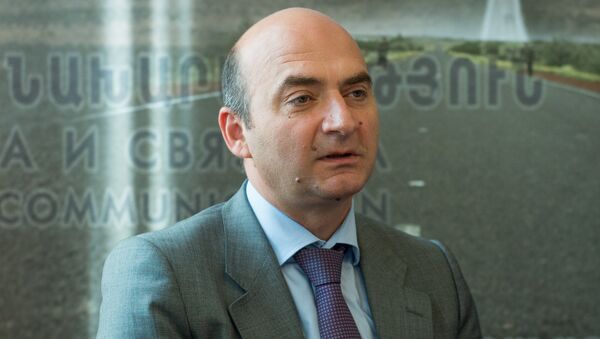 Пресс-конференция, посвященная предстоящему X ежегодному форуму высоких технологий АрмТеК. Баграт Енгибарян - Sputnik Արմենիա