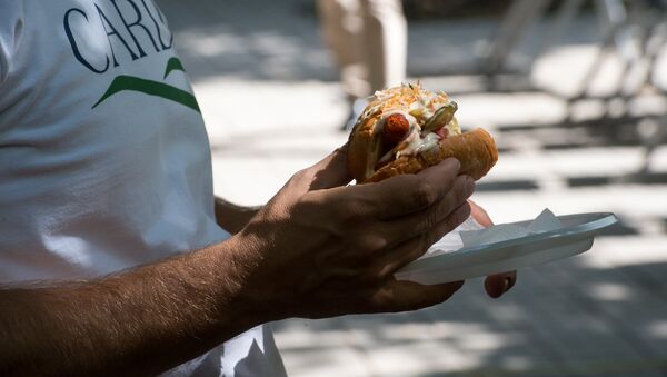 Фестиваль еды Yerevan Food Fest прошел в Английском парке Еревана - Sputnik Армения