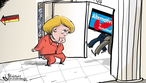 Карикатура. Выборы в Бундестаг - Sputnik Армения
