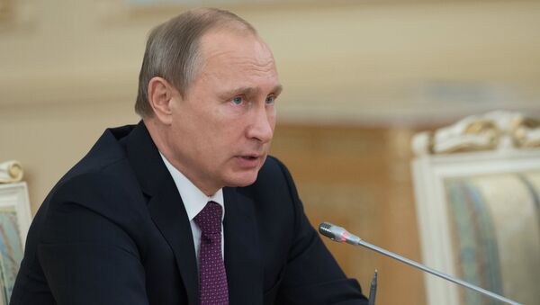 Визит президента РФ В.Путина в Казахстан - Sputnik Արմենիա