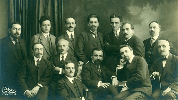 Армянская делегация на парижской конференции по примерению, 1919 год - Sputnik Արմենիա