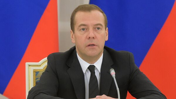 Премьер-министр РФ Д.Медведев - Sputnik Արմենիա