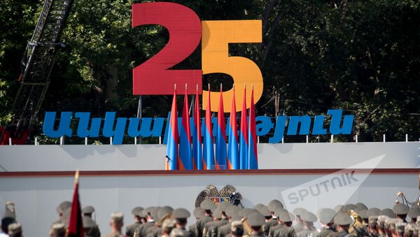 Торжественный Парад в честь 25-летия Независимости Республики Армения. - Sputnik Армения