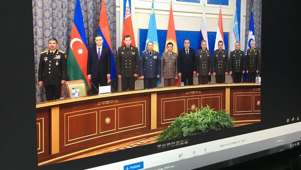 Заседание министров обороны стран-членов СНГ в Душанбе - Sputnik Արմենիա