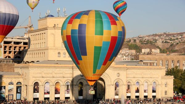 Эребуни-Ереван 2799. Международный фестиваль воздушных шаров - Sputnik Армения