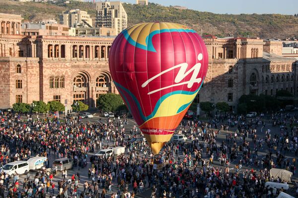 Эребуни-Ереван 2799. Международный фестиваль воздушных шаров - Sputnik Армения