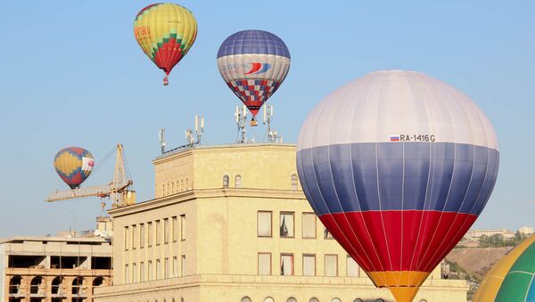Эребуни-Ереван 2799. Международный фестиваль воздушных шаров - Sputnik Արմենիա