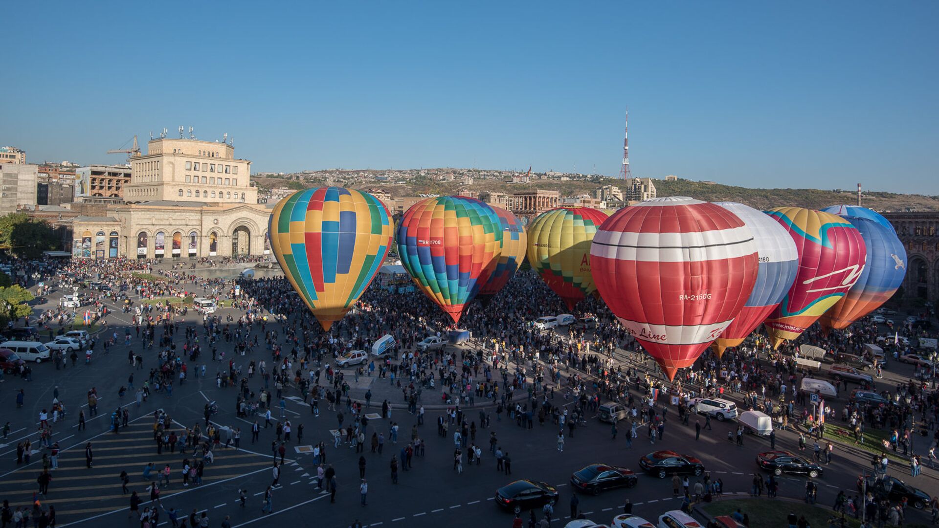 Эребуни-Ереван 2799. Международный фестиваль воздушных шаров - Sputnik Армения, 1920, 29.09.2022