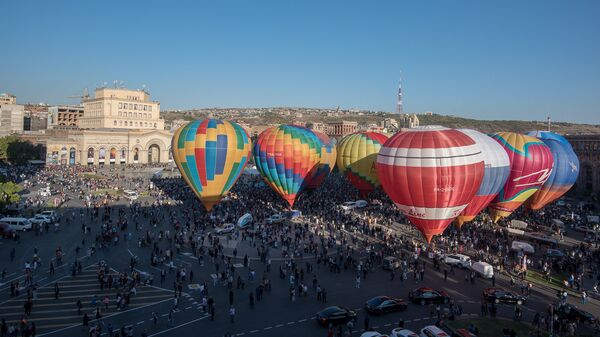 Эребуни-Ереван 2799. Международный фестиваль воздушных шаров - Sputnik Արմենիա