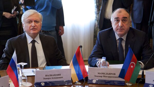 Эдвард Налбандян и Эльмар Мамедъяров - Sputnik Արմենիա