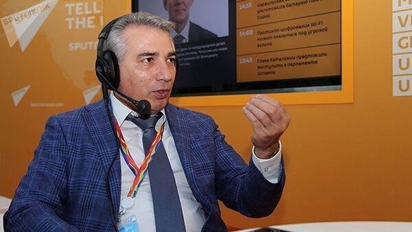 Вице-президент Общероссийской общественной организации малого и среднего предпринимательства Опора России Эдуард Омаров - Sputnik Армения