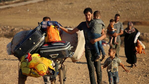 Ситуация в Сирии. Сирийские беженцы - Sputnik Արմենիա
