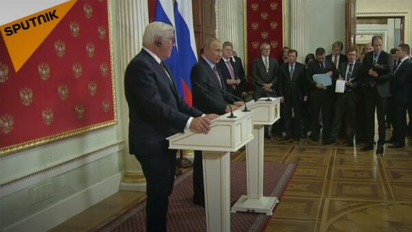 Совместная пресс-конференция президентов России и Германии - Sputnik Армения