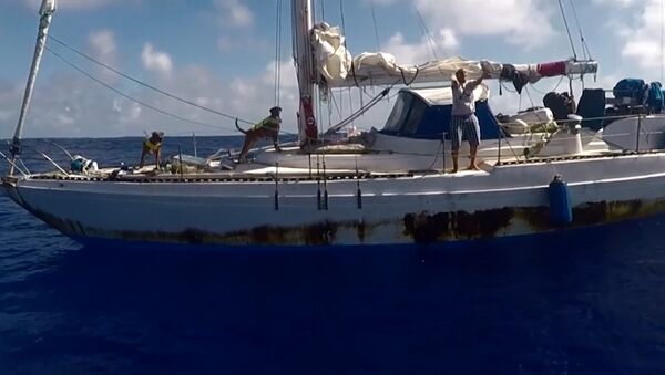 Спасение американок, пять месяцев дрейфовавших на яхте в Тихом океане - Sputnik Արմենիա