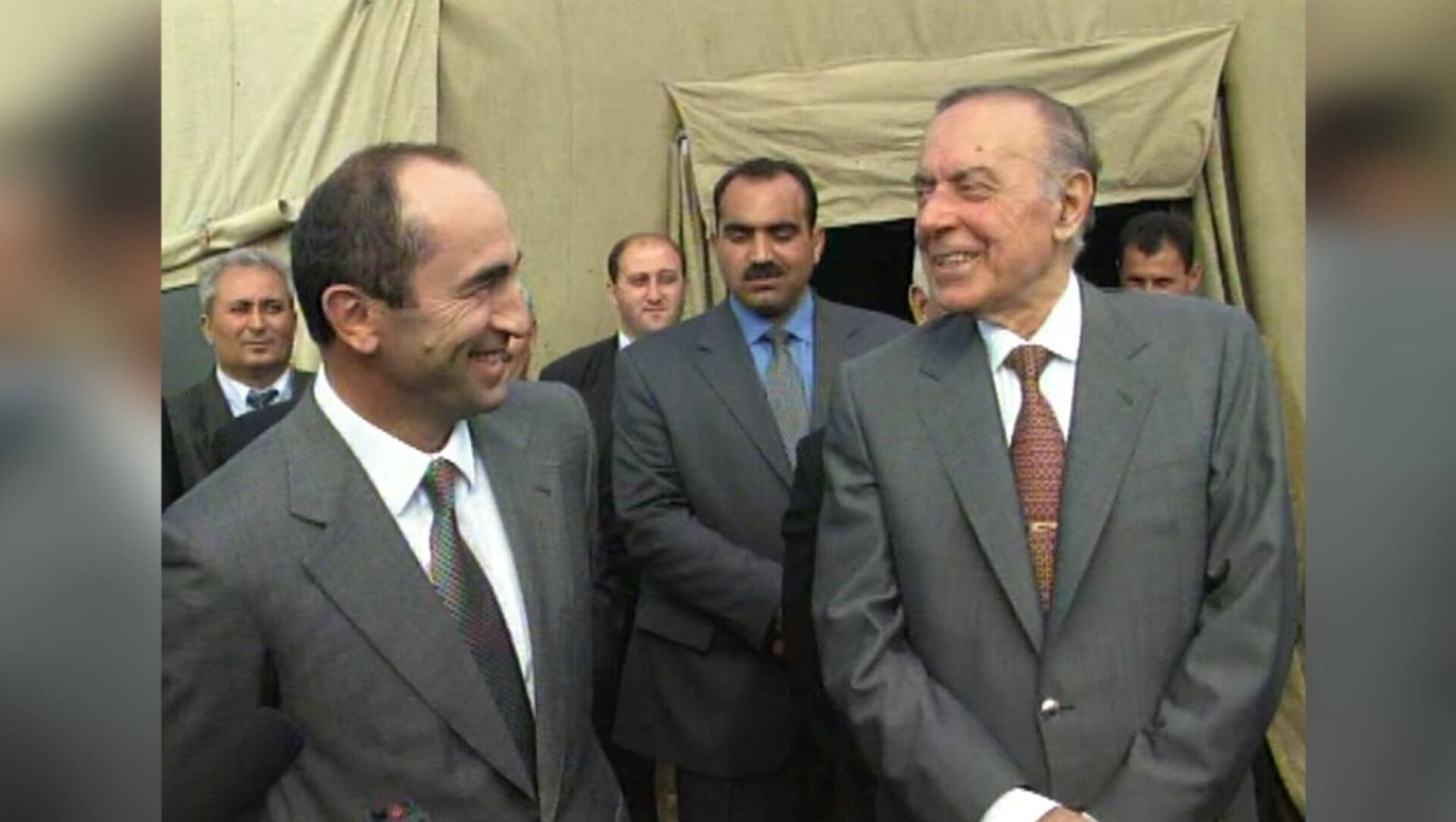 Гейдар Алиев Роберт Кочарян встреча 1999 года