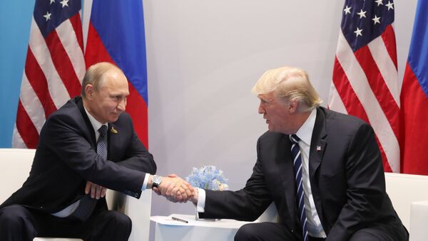 Президент РФ В. Путин принимает участие в саммите Группы двадцати в Гамбурге - Sputnik Արմենիա